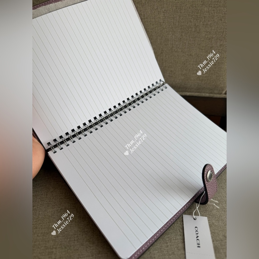 NWT！COACH Notebook With Candy Print （COACH CDB81）fast shipping - Picture 5 of 6